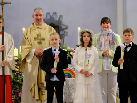 Erstkommunionfeier in St. Maria 